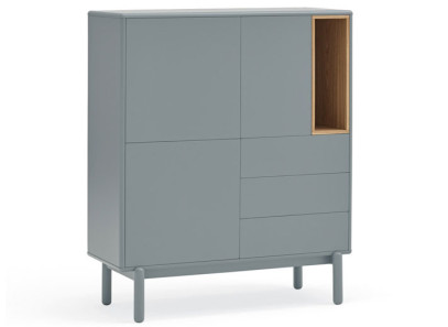 Mueble auxiliar con puertas y cajones