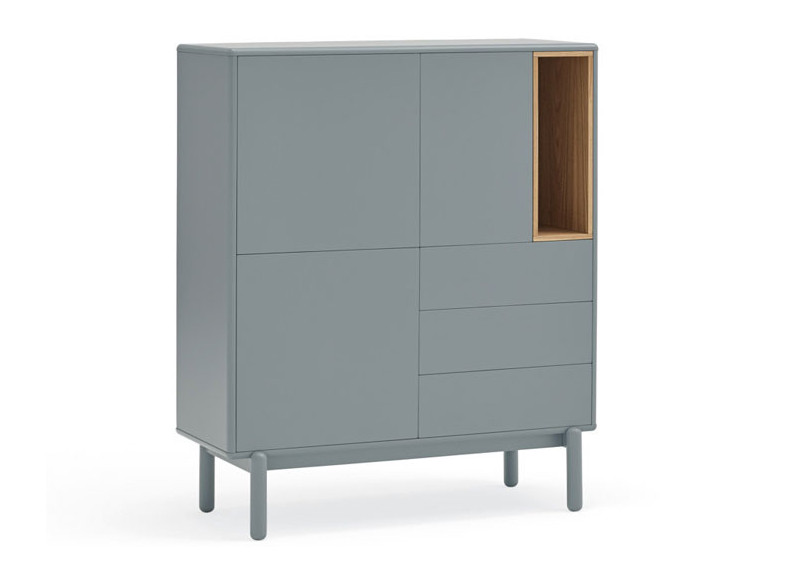 Mueble auxiliar con puertas y cajones