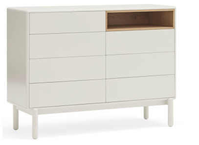 Cómoda blanca para dormitorio