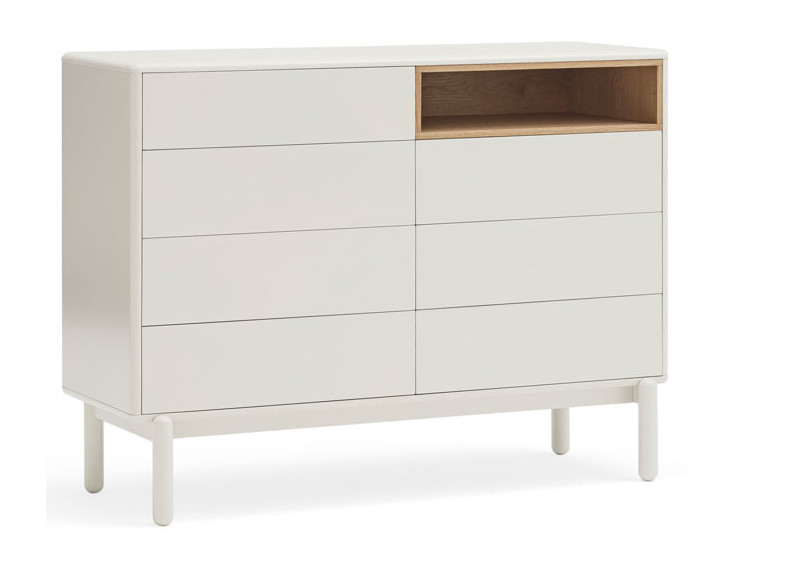 Cómoda blanca para dormitorio