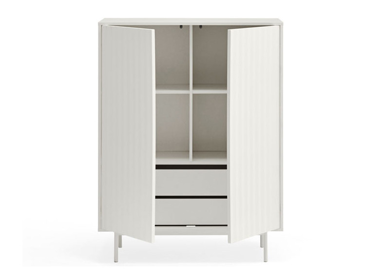 Mueble Auxiliar blanco para comedor