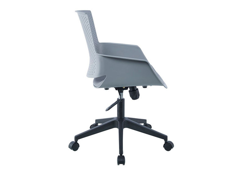 Silla de oficina de color gris en oferta