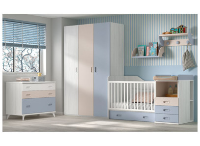 Dormitorio infantil 4 en Muebles Intermobel