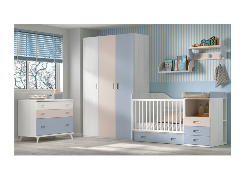 Cuna para dormitorio infantil