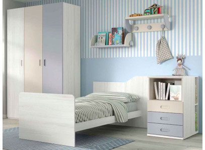 Dormitorio infantil convertible en promoción