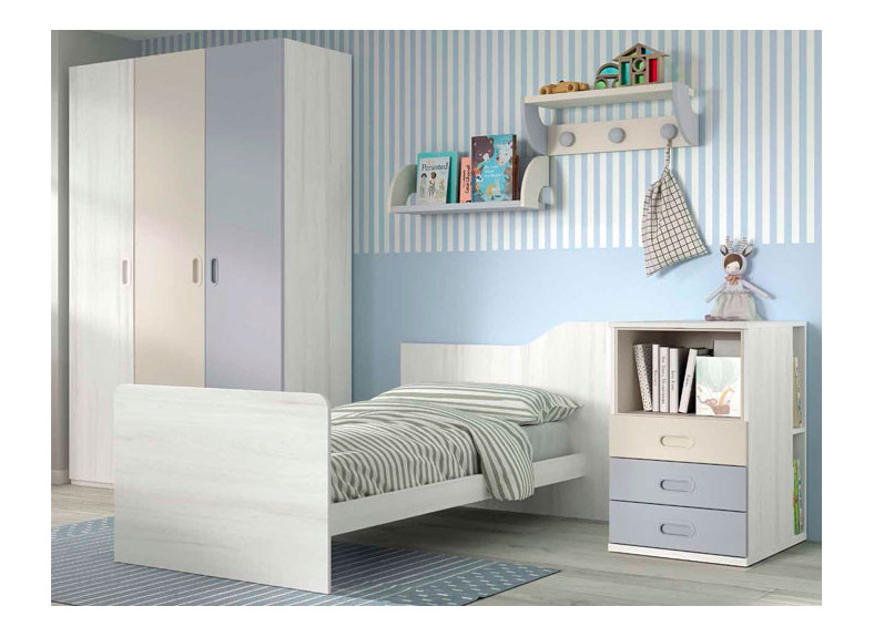 Dormitorio infantil convertible en promoción