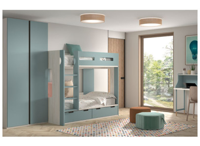 Litera Juvenil 9 en Muebles Intermobel