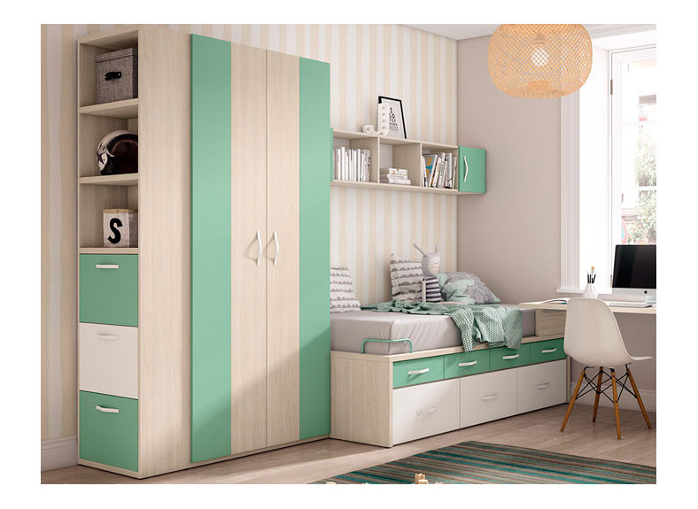 Armario Juvenil Modelo 14 en Muebles Intermobel