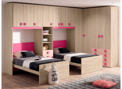 Dormitorio Juvenil 62 en Muebles Intermobel