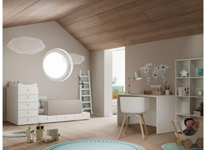 Cuna Infantil 6 en Muebles Intermobel