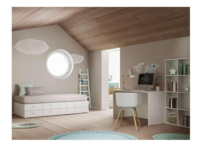 Habitaciones infantiles convertibles en juveniles