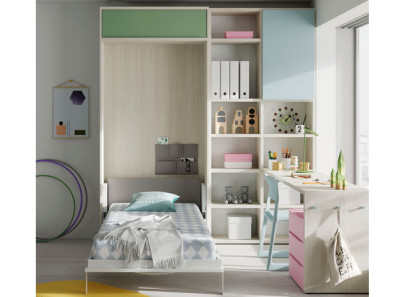 Cama Abatible Juvenil 7 en Muebles Intermobel