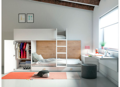 Litera Juvenil 28 en Muebles Intermobel