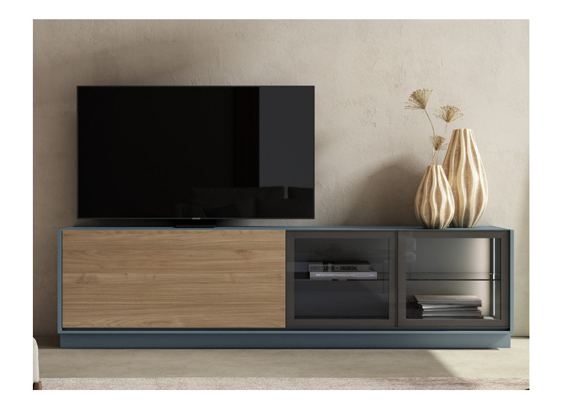 Mueble de TV con zócalo de suelo en Muebles Intermobel