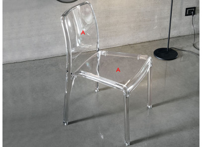 Silla transparente en tu tienda de muebles en Valencia