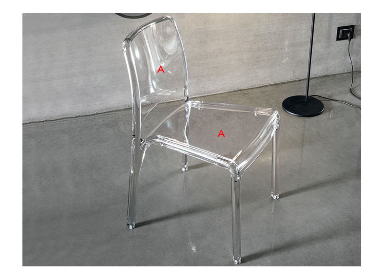 Silla transparente en tu tienda de muebles en Valencia