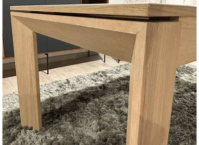 Mesa extensible de madera en oferta