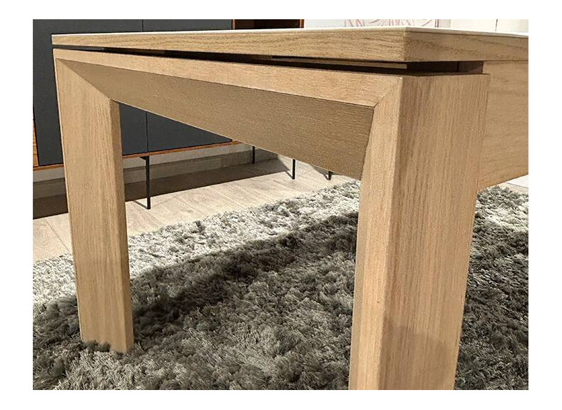 Mesa extensible de madera en oferta