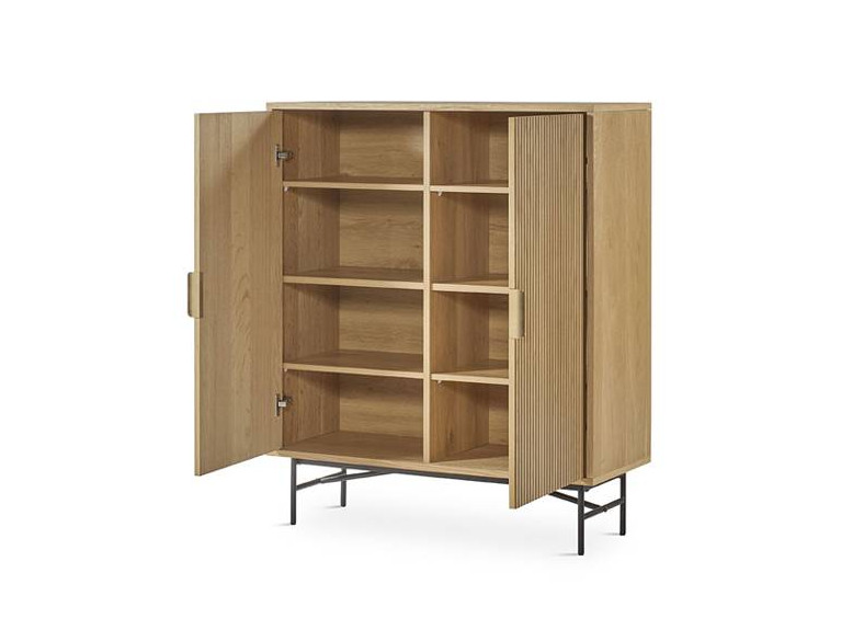 Mueble auxiliar para salón roble