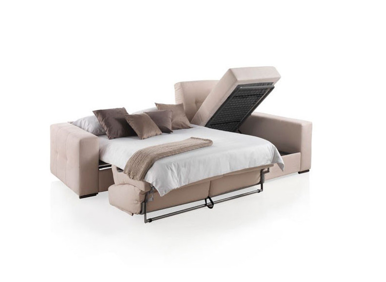 Sofá Cama con Chaiselongue