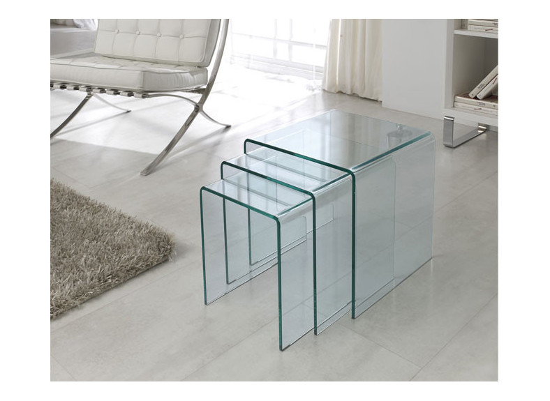 Mesa de cristal barata en valencia