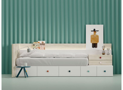 Cama modular juvenil