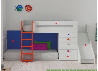 Dormitorio infantil moderno